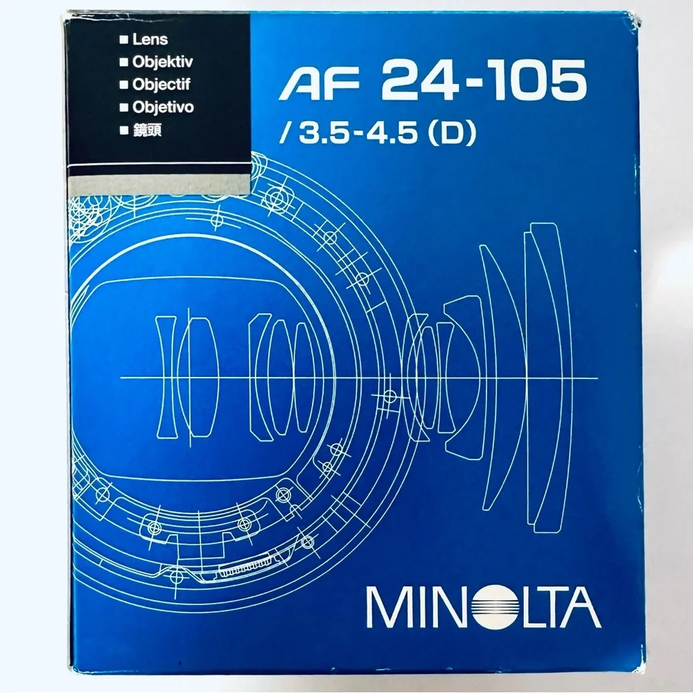 Minolta AF Zoom 24–105mm f/3.5–4.5 D Lens – A-Mount | Made in Japan